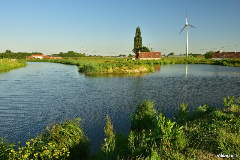 Vispaaizone aan de Bourgognevaart