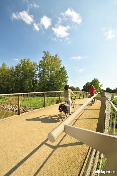 Liniebrug over de Grote Nete aan de Herenbossen