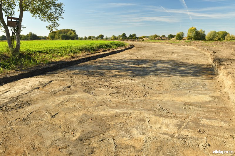 Uitgraven van oude Schelde