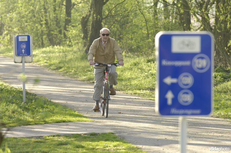 Fietsknooppunt in Zammelen