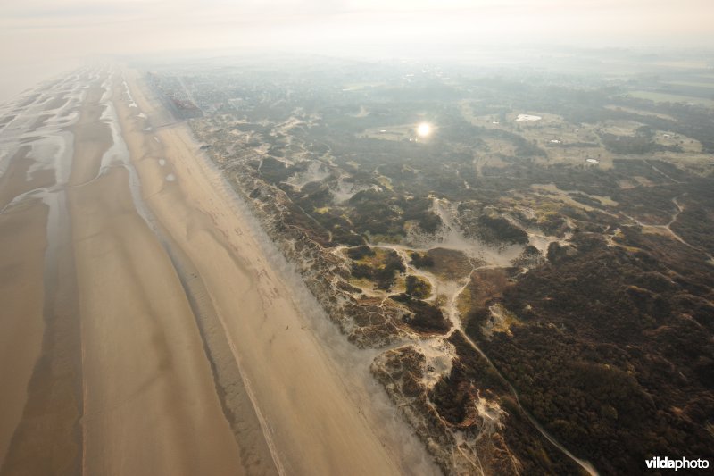 Zuidkote strand en Marchand duinen