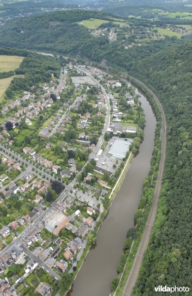 Luchtfoto omgeving Luik