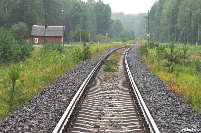 Spoorweg in Polen