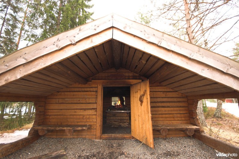 Vissershutje in Zweden