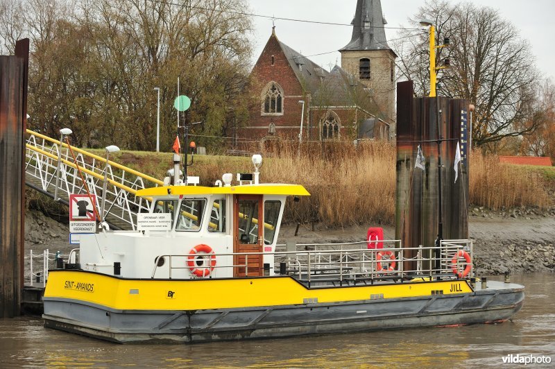 Overzetboot op de Schelde