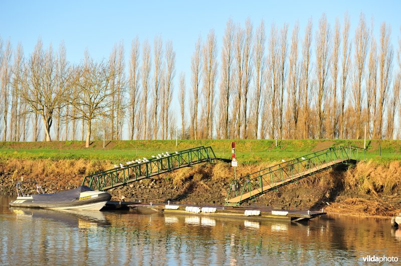 Infrastructuren langs de Schelde