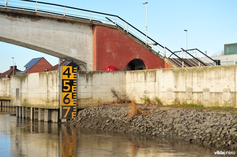 Brug aan de Schelde te Wetteren