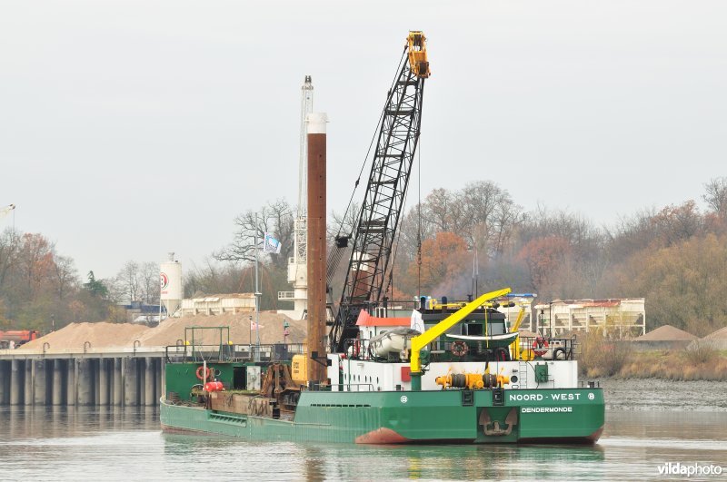 Ruimingsboot op de Schelde