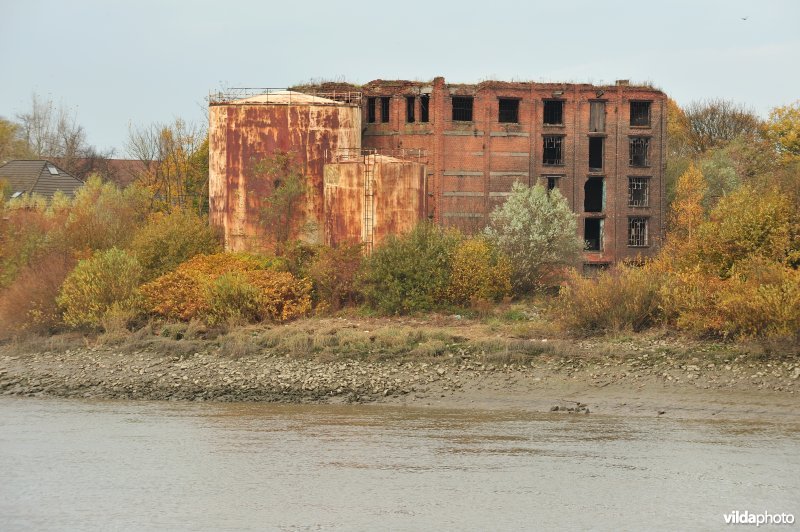 Oude indsutrie langs de Rupel