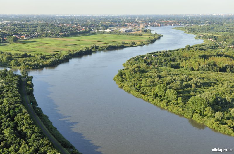 De Schelde aan het Stort van Weert