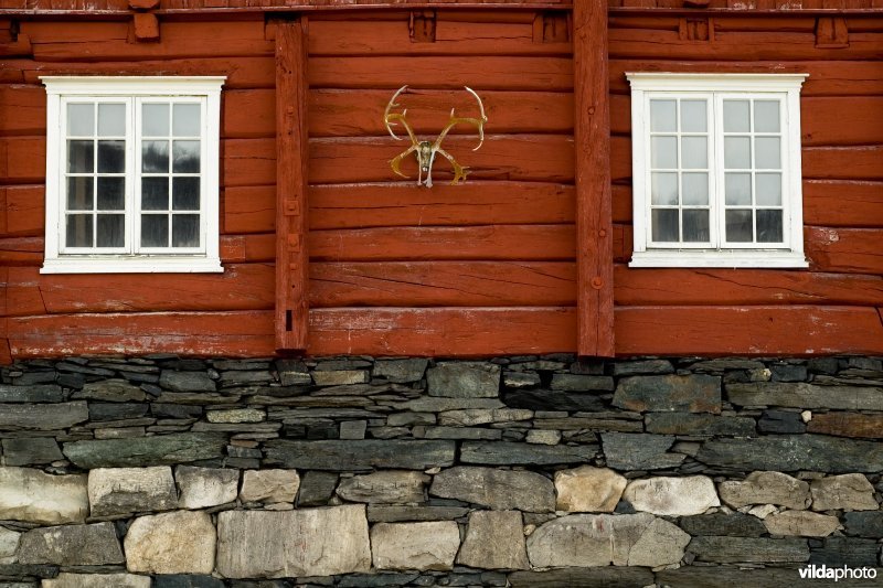 Rendiergewei aan een huis