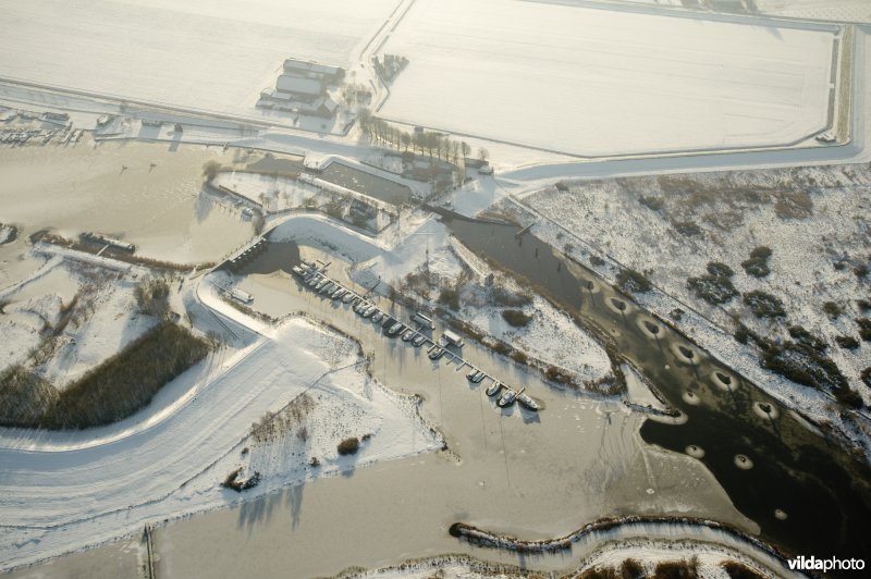 Inundatiesluis bij het Benedensas