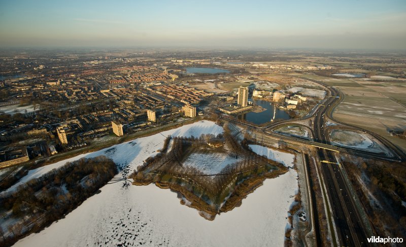 Luchtfoto van De Pettelaar, s-Hertogenbosch