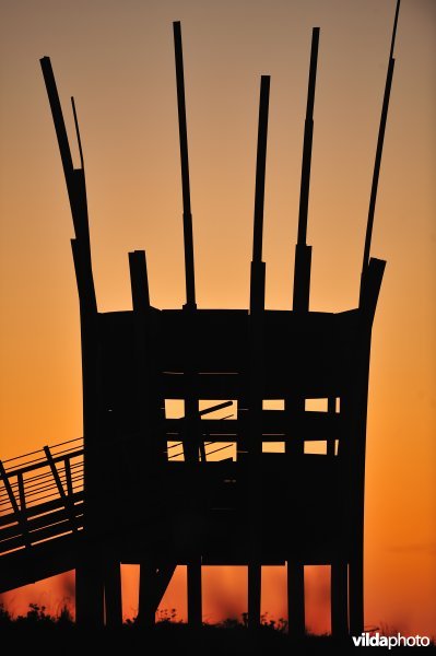 Vogelkijktoren in de Zwaanhoek