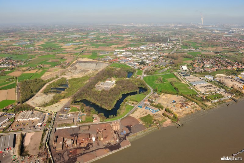 Fort Kruibeke langs de Schelde