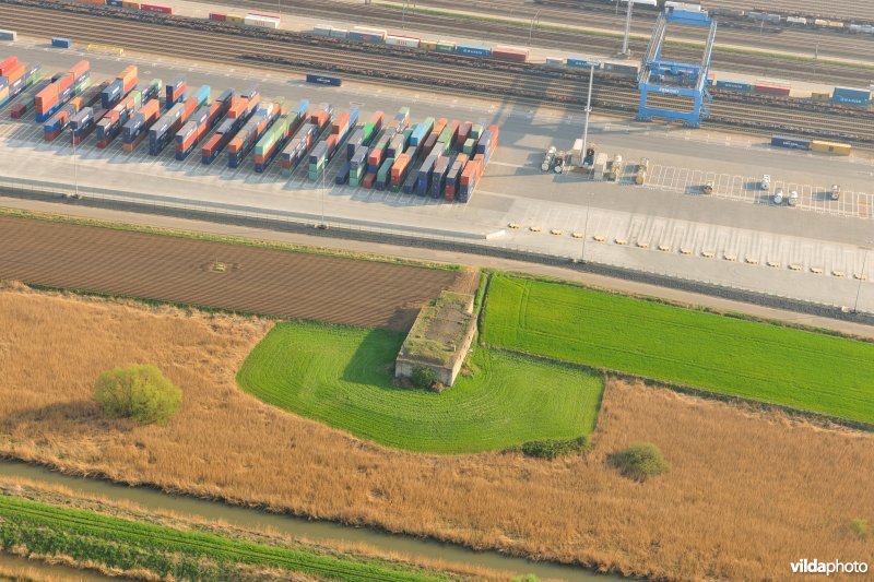 Bunker langs de Verlegde Schijn