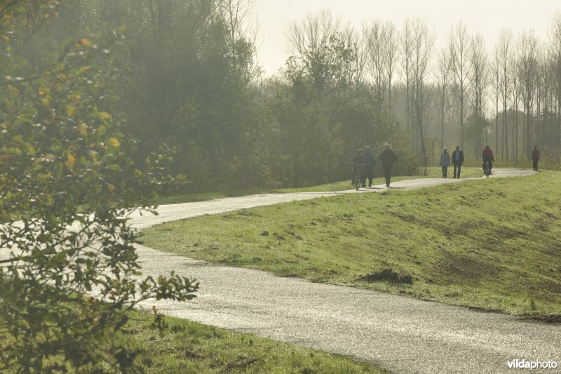 Scheldejaagpad langs de Kramp