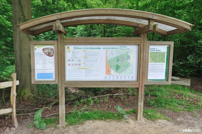 Onthaalbord Zoniënwoud