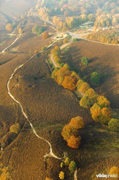 Luchtfoto van de Veluwezoom