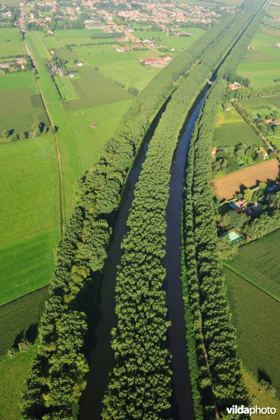 Het Schipdonkkanaal en het Leopoldkanaal