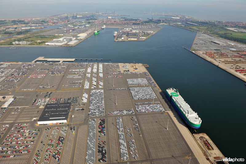 Achterhaven van Zeebrugge