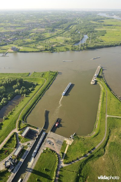 Wintamsluizen aan Rupelmonde