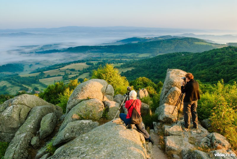 Fotografen fotograferen landschap